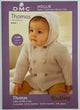 DMC Knitting Pattern 'Thomas' Little Duffle Coat 8 ply