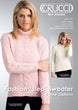 Fashion Step Sweater, 3 Style Options, 8ply Pattern